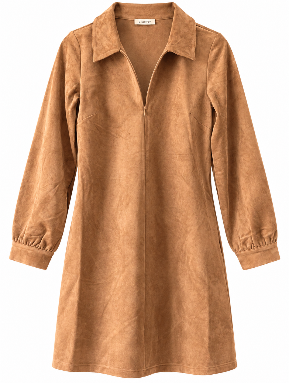 Z Supply Connie Mini Dress Walnut