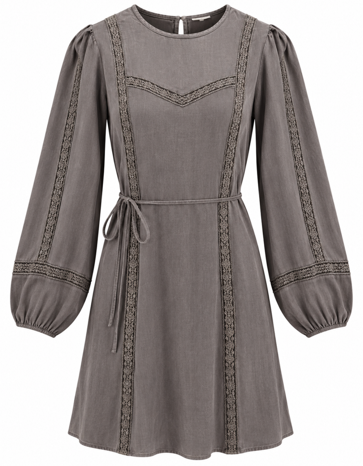 Z Supply Wilde Mini Dress Cocoa Bean