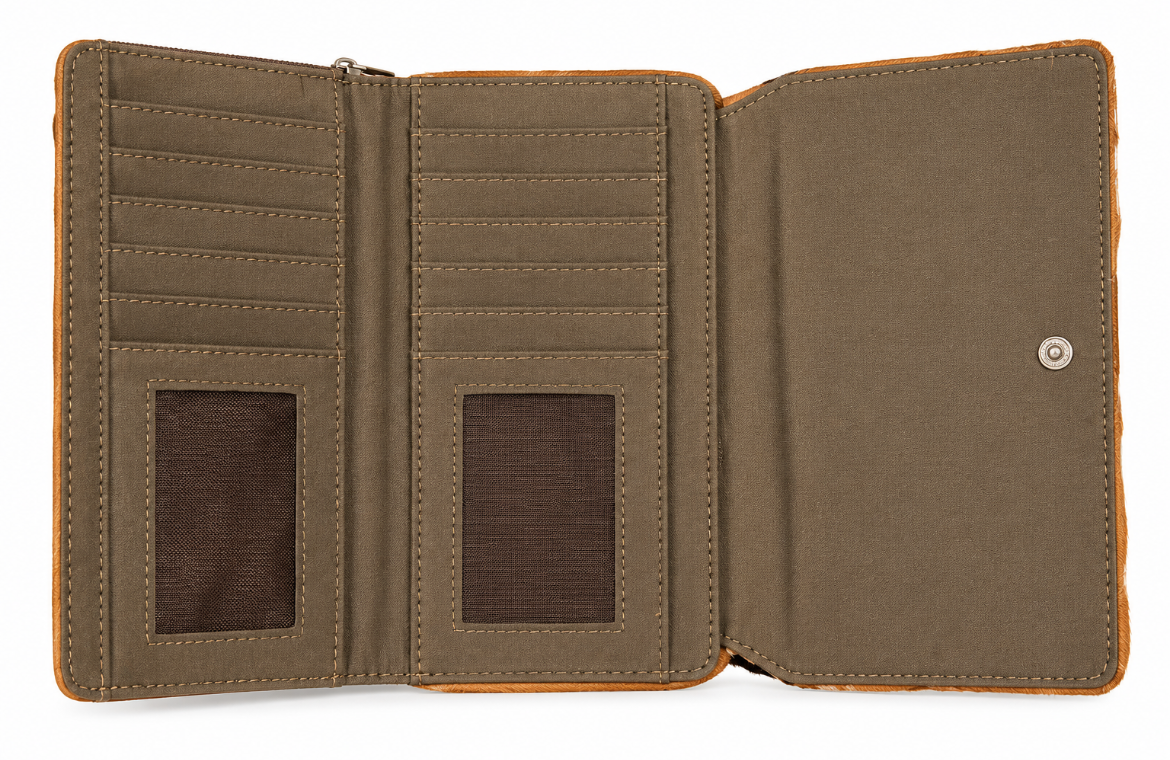Trinity Ranch Hair-On Cowhide Wallet