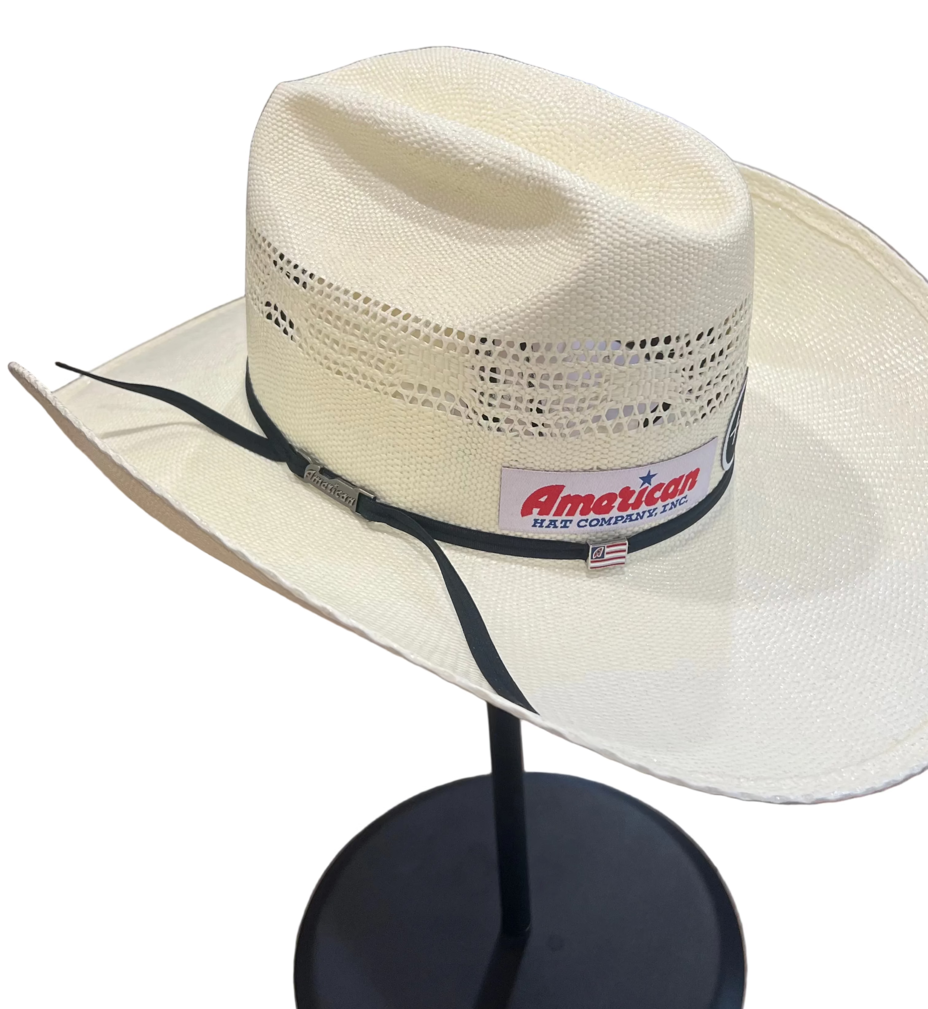 American Hat Co - 650 Bangora Rancher's Crease Straw Cowboy Hat