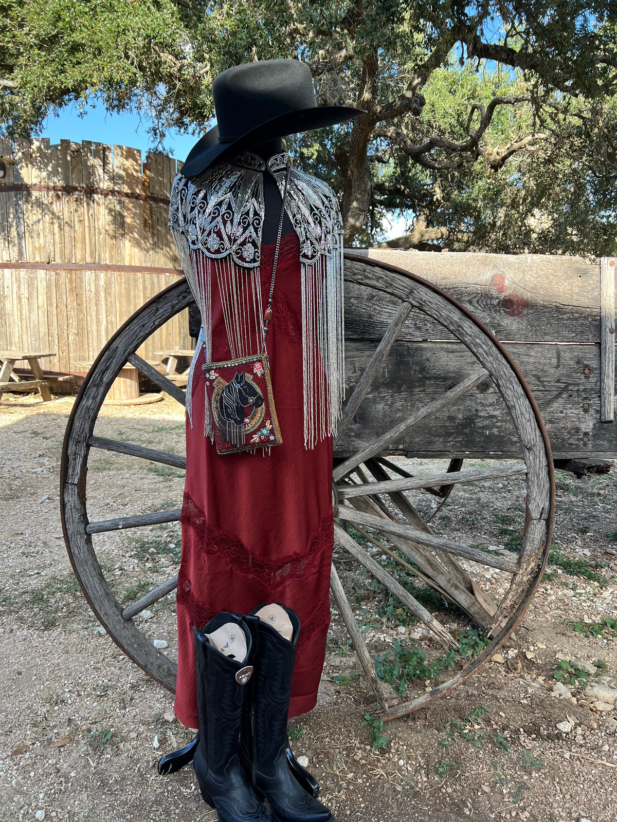 Beulah Style Silver Cape