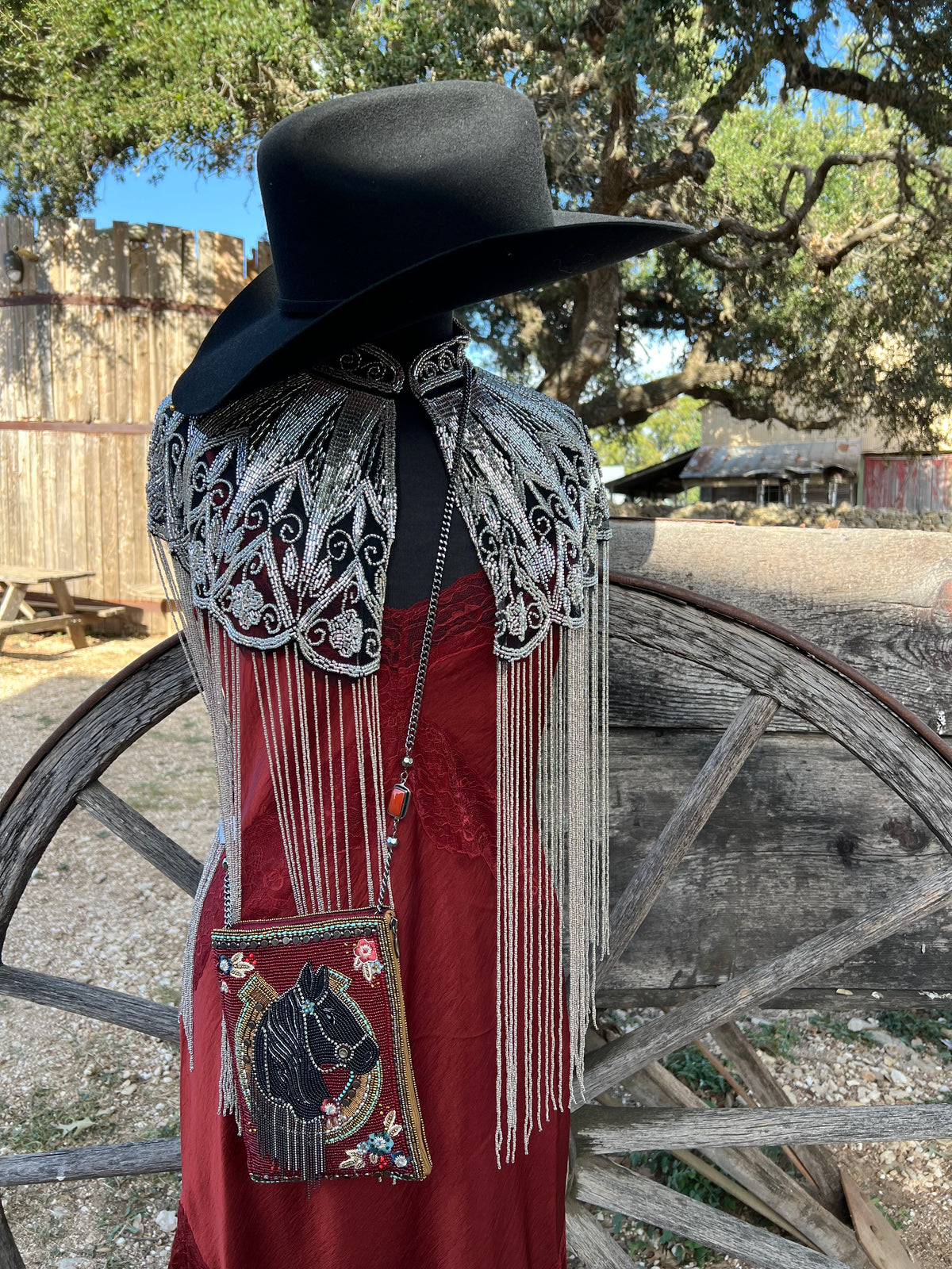 Beulah Style Silver Cape