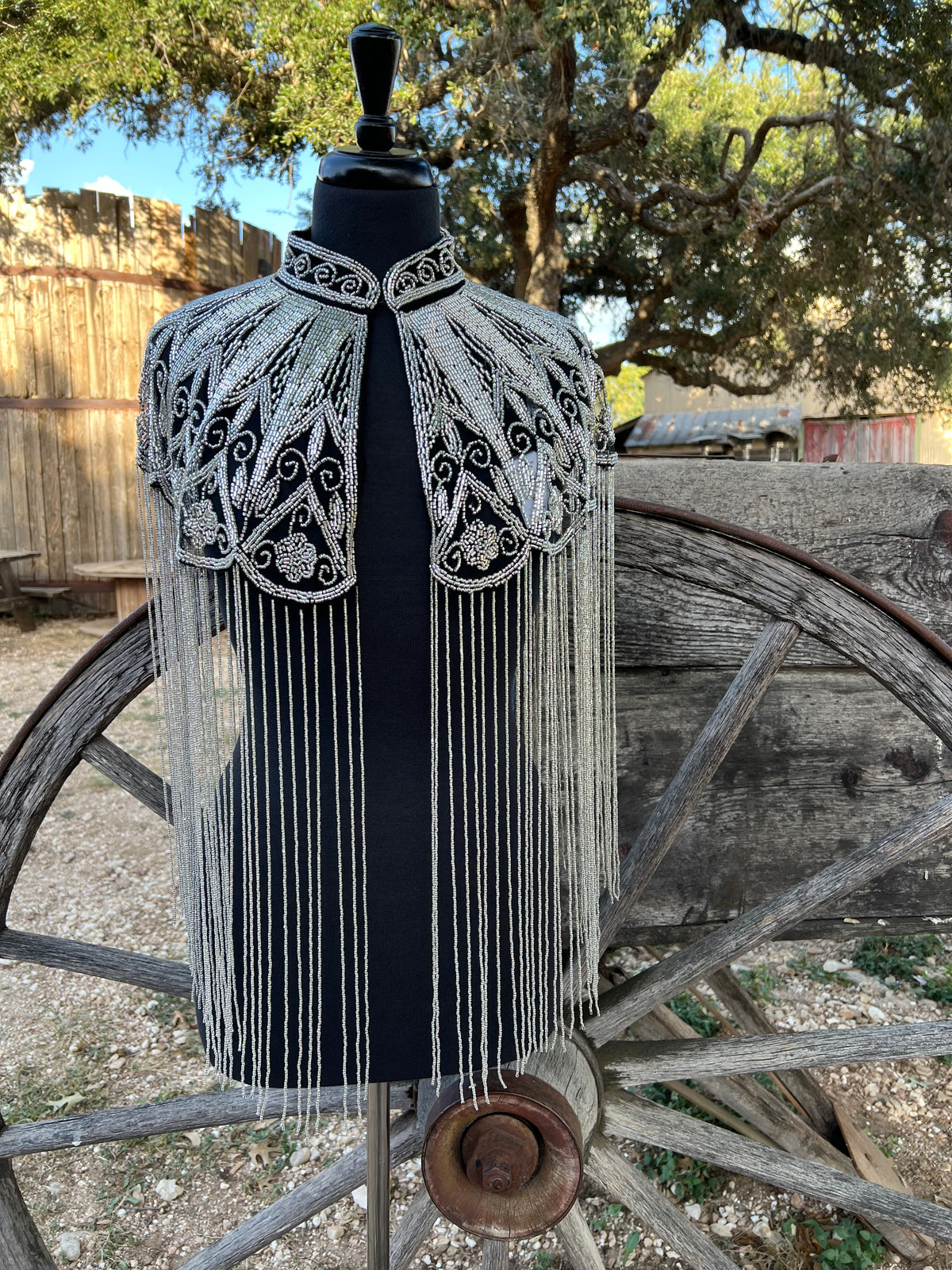 Beulah Style Silver Cape