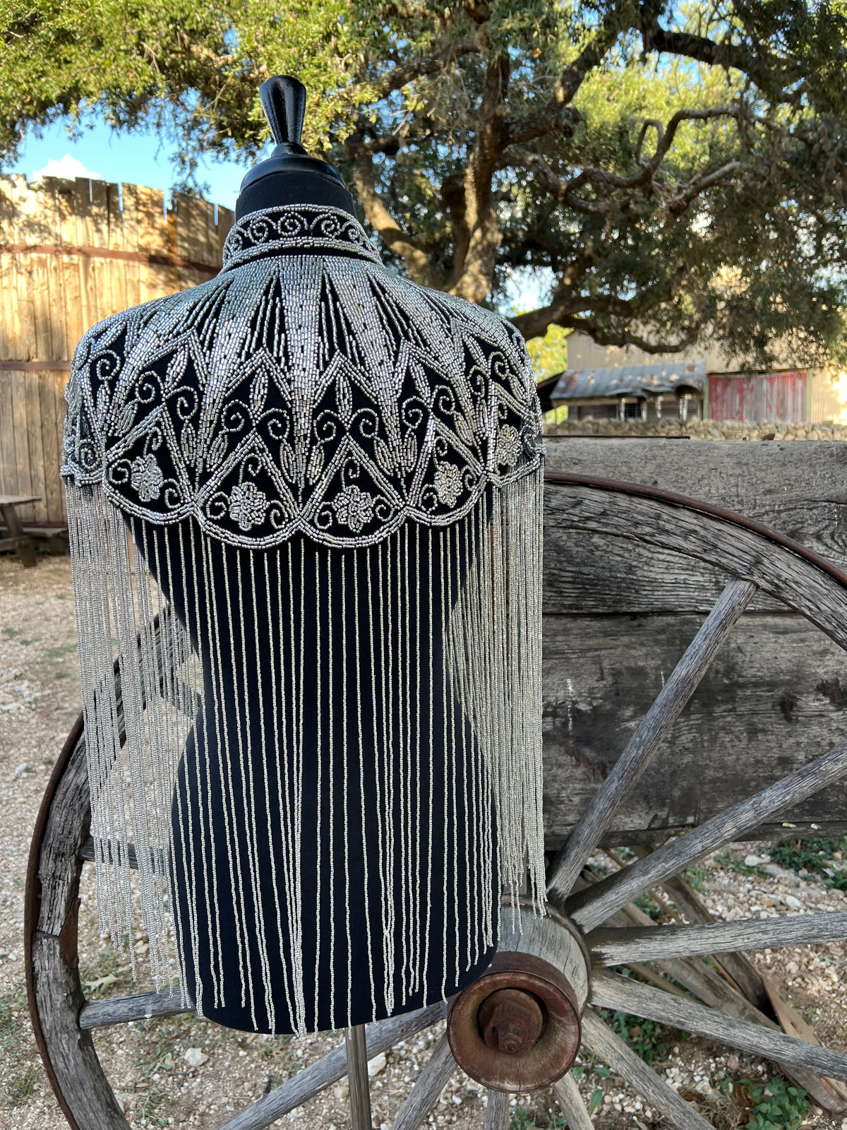 Beulah Style Silver Cape