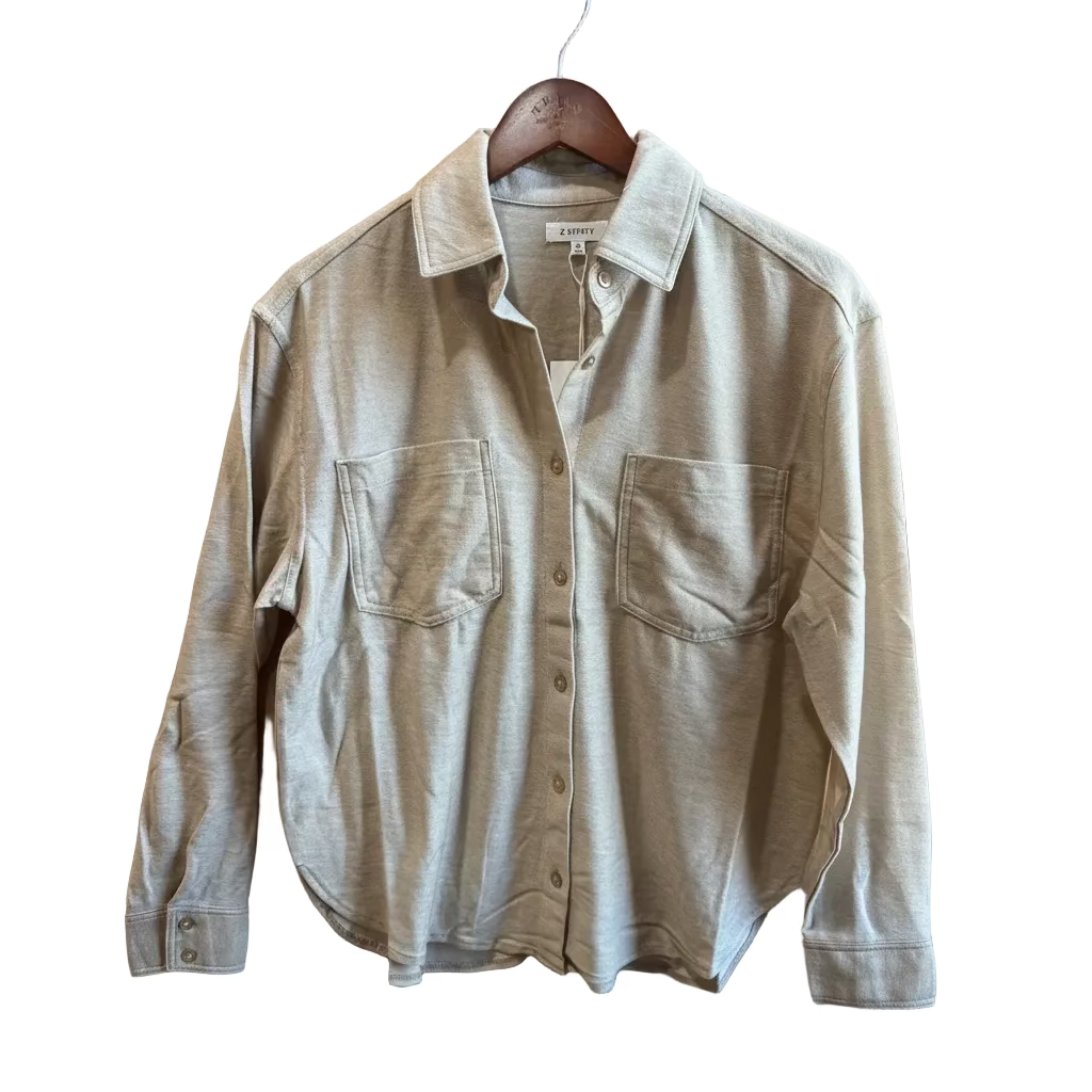 Z Supply Reese Button Up Top Light Toffee