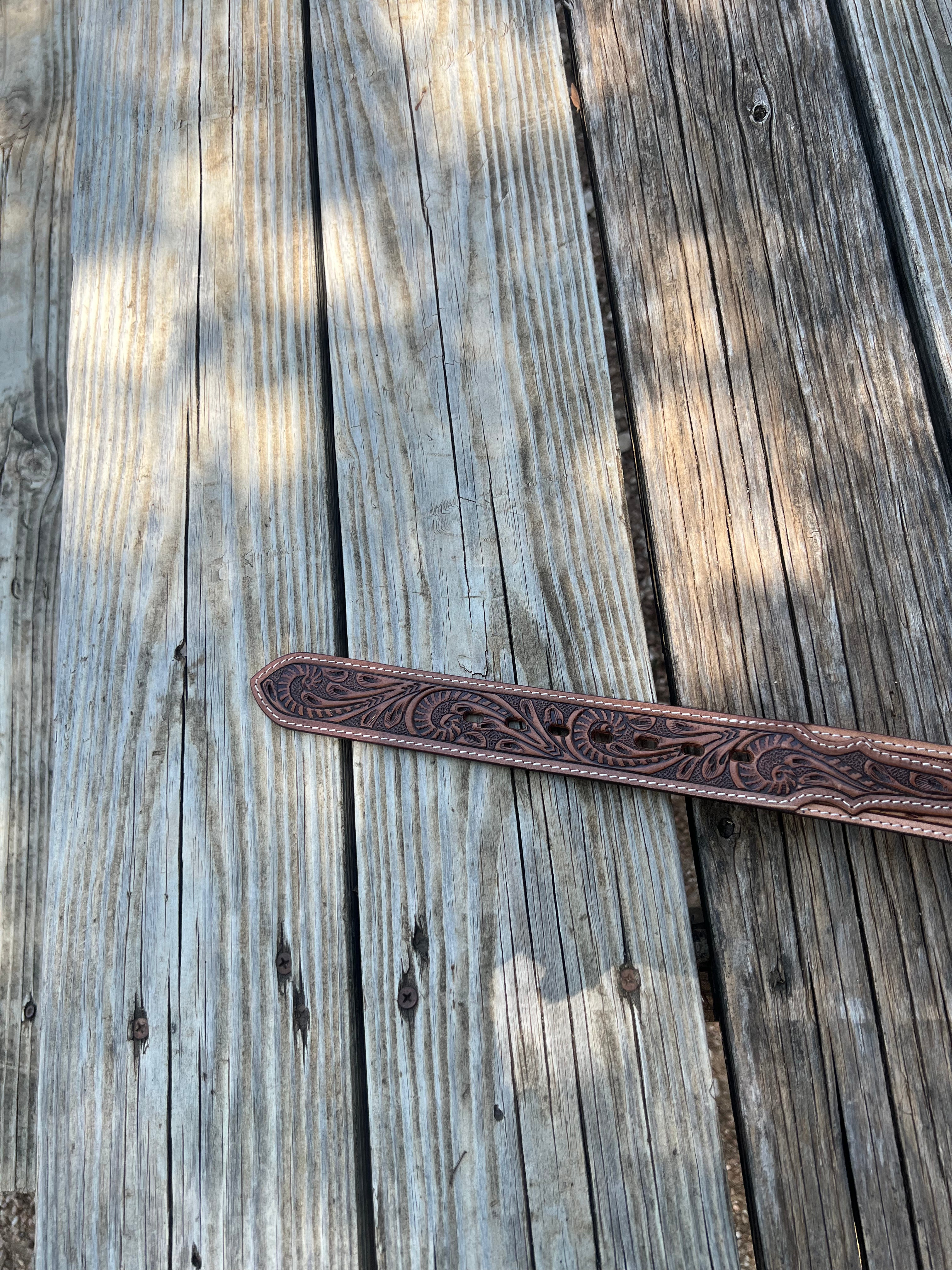 Stetson Men's Belt 38MM Natural
