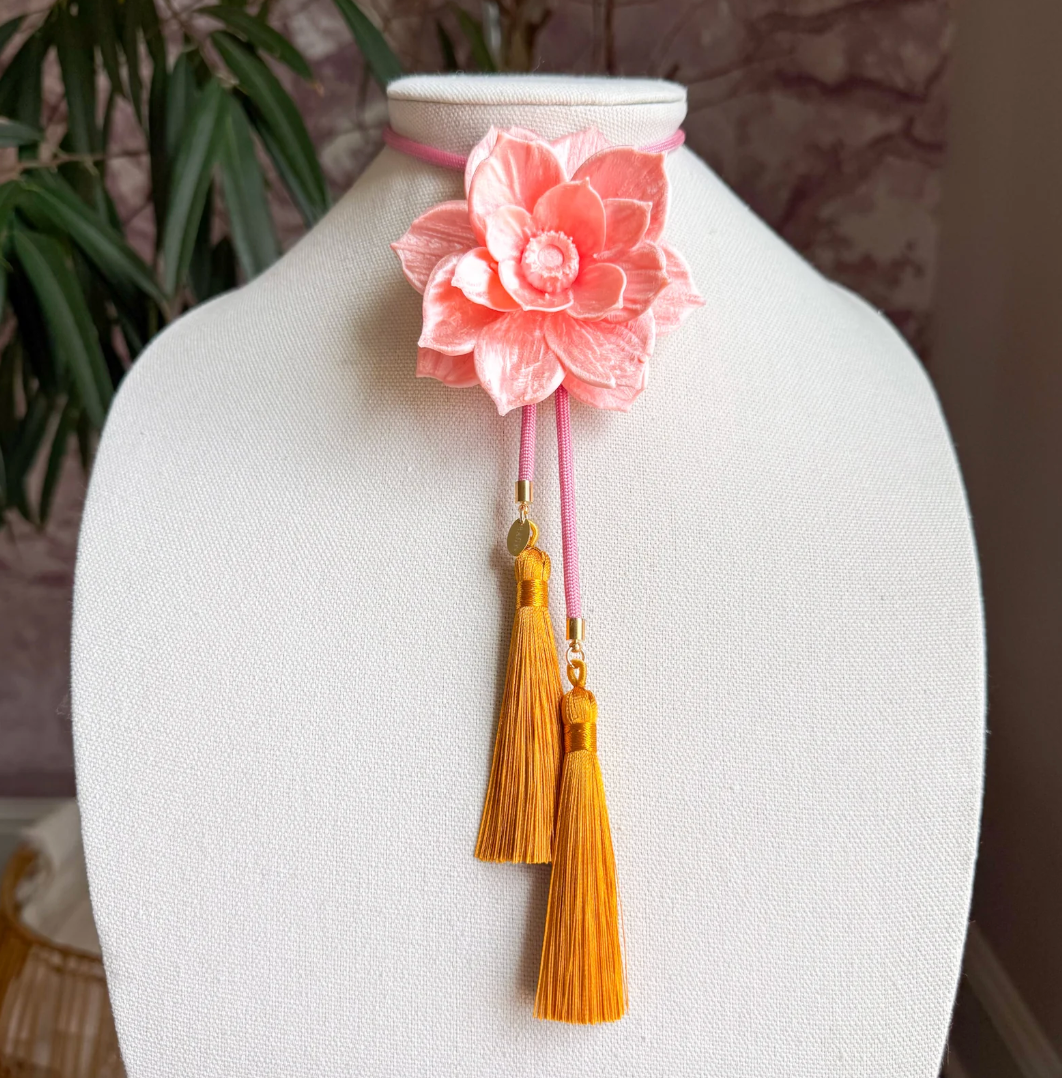 Rahya Lotus Flower Bolo Sugar Pink