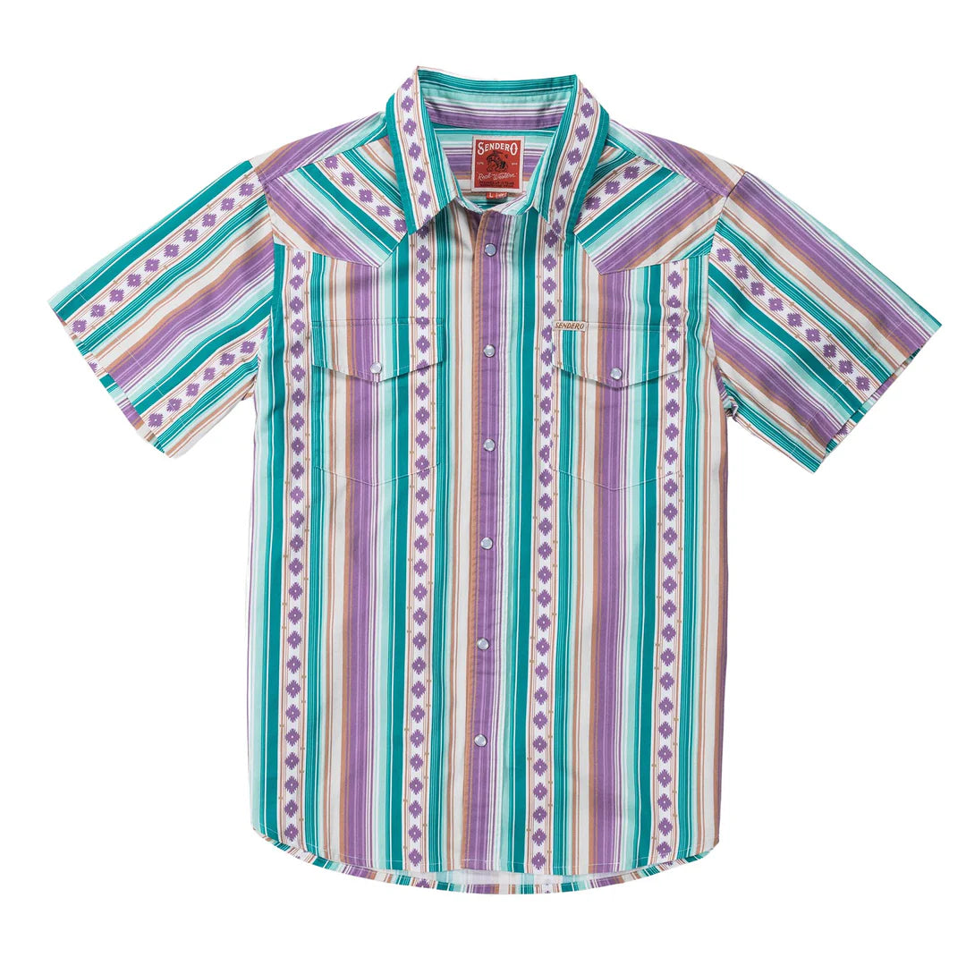 Sendero Provisions Co. - Men's Serape Pearl Snap Shirt