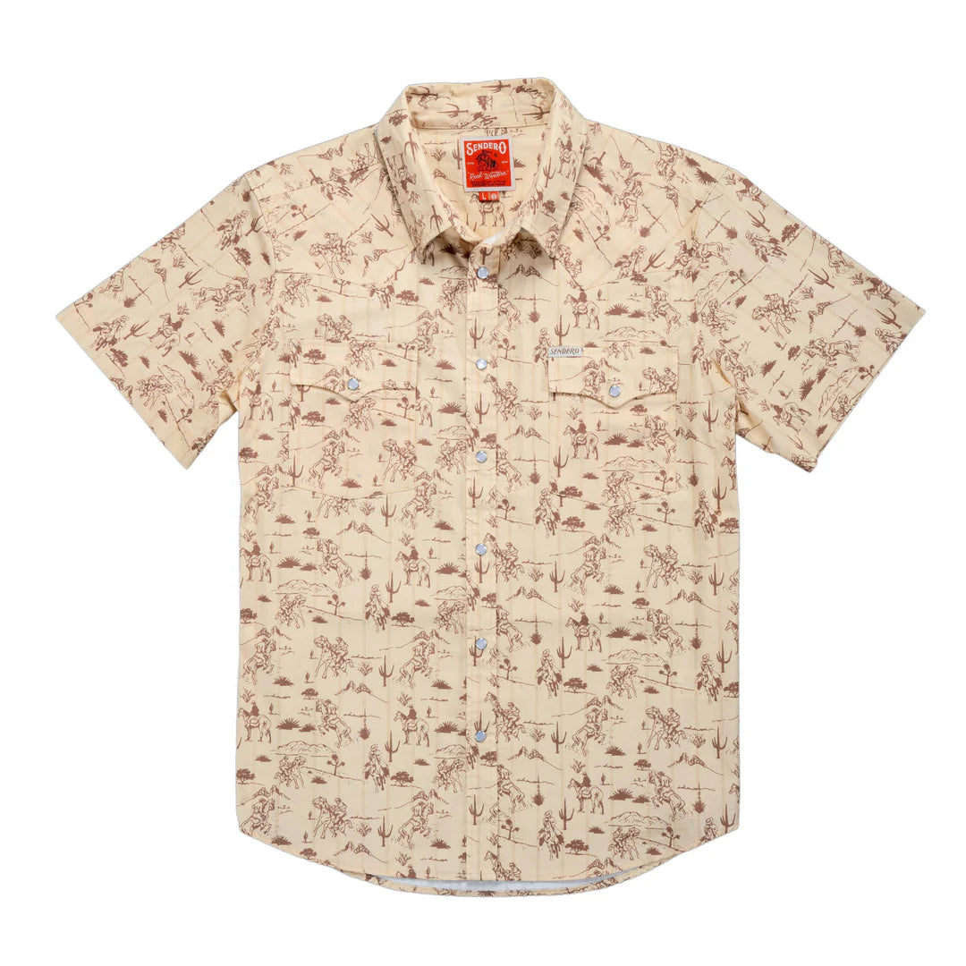 Sendero Provisions Co. - Men's Serape Pearl Snap Shirt
