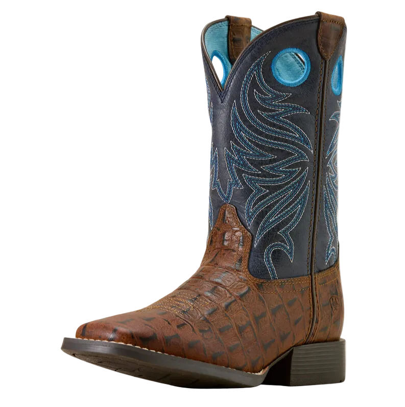 Ariat Youth Knox Wide Square Toe Western Boot