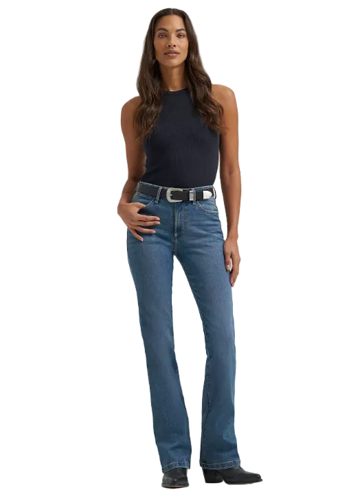Wrangler Bespoke Bootcut Jean (high rise) Lacey