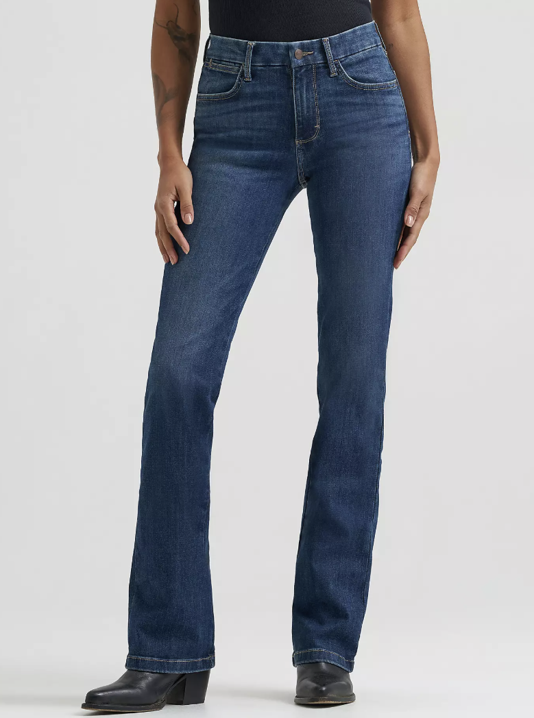Wrangler Bespoke Bootcut Jean (high rise) Lacey