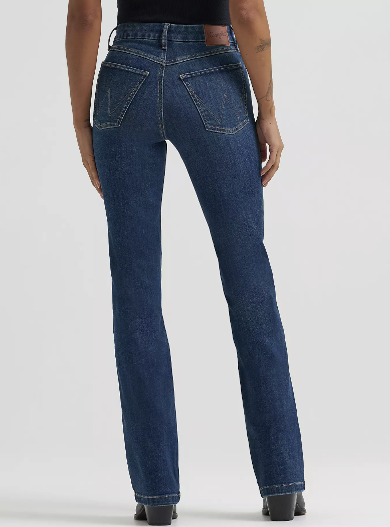 Wrangler Bespoke Bootcut Jean (high rise) Lacey