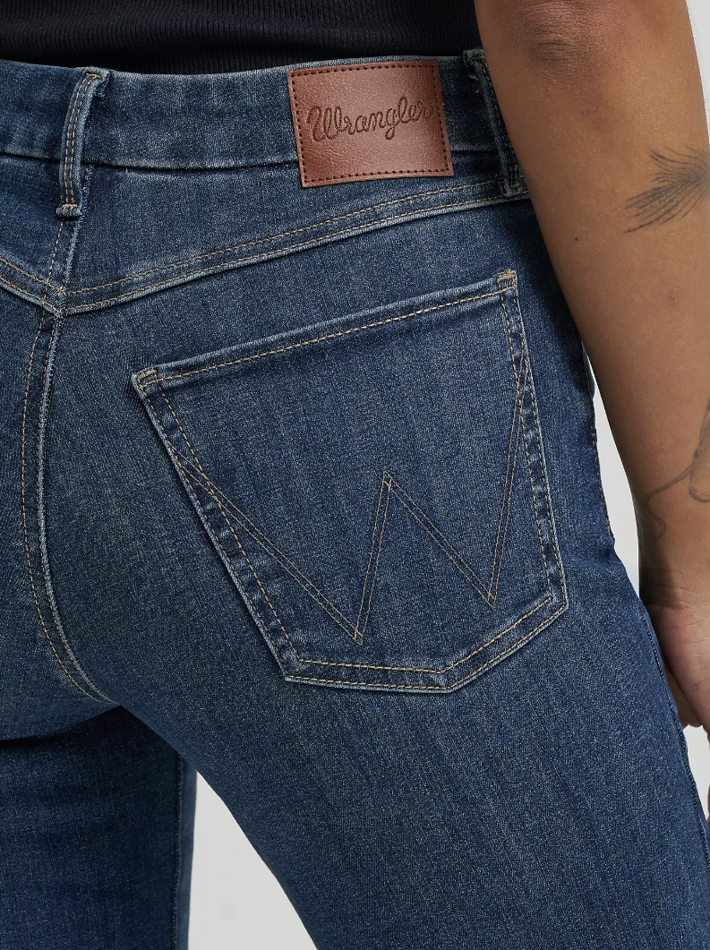 Wrangler Bespoke Bootcut Jean (high rise) Lacey
