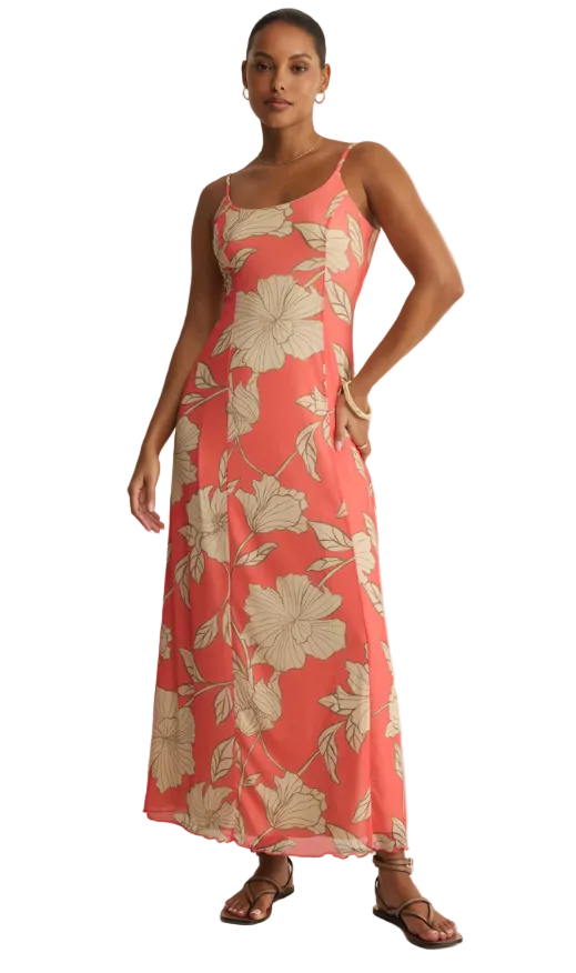 Z Supply Charisma Bloom Midi Dress