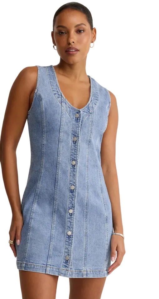 Z Supply Jolie Denim Mini Dress