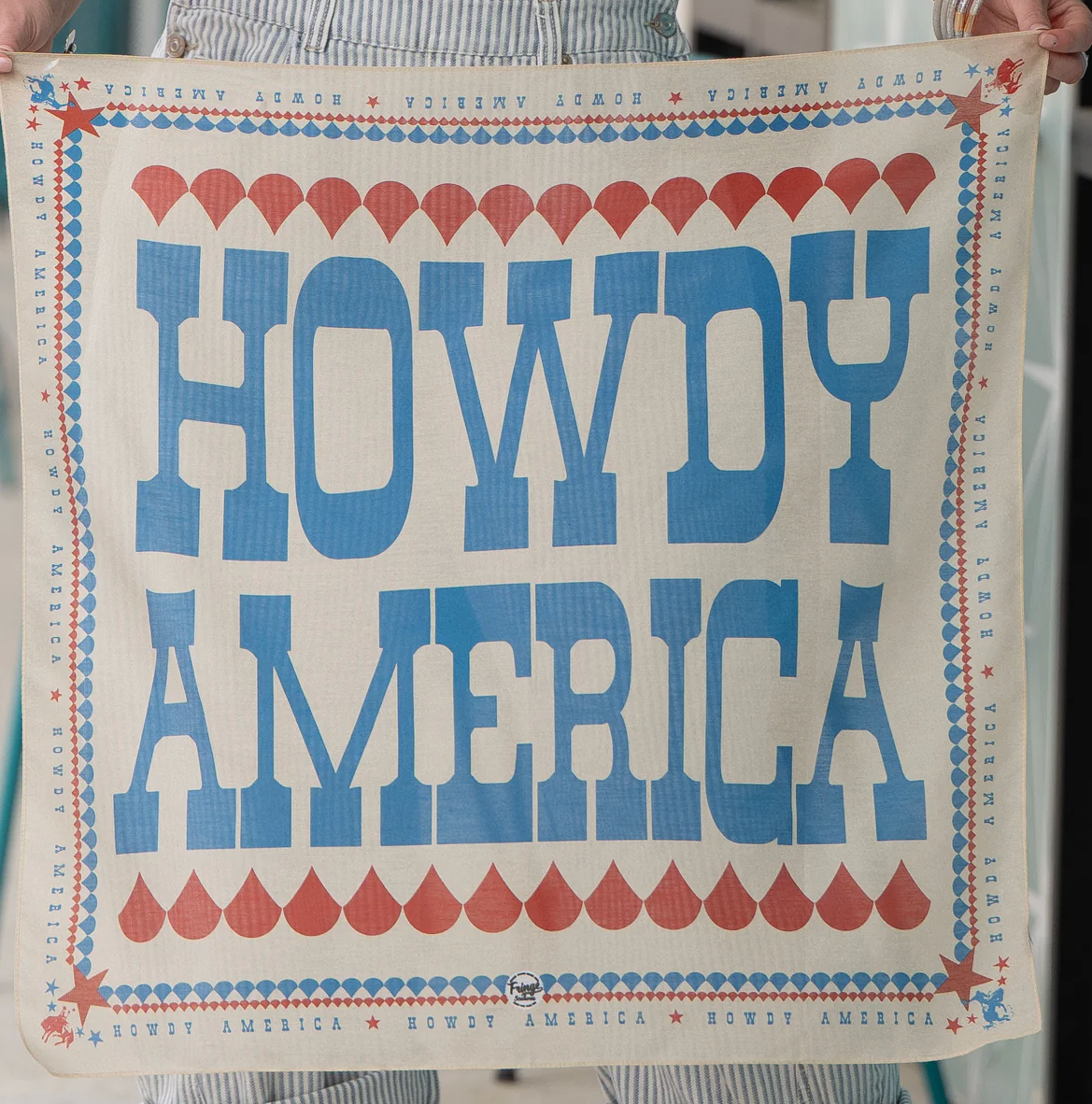 Fringe Scarves Howdy America
