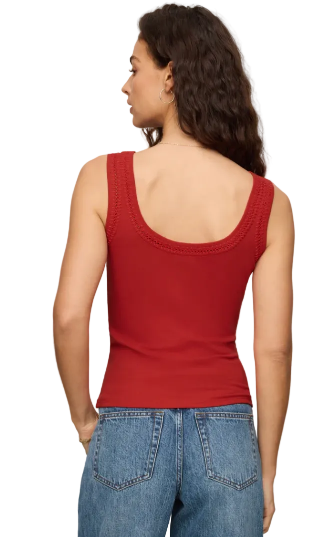 Z Supply Larkin Embroidered Tank