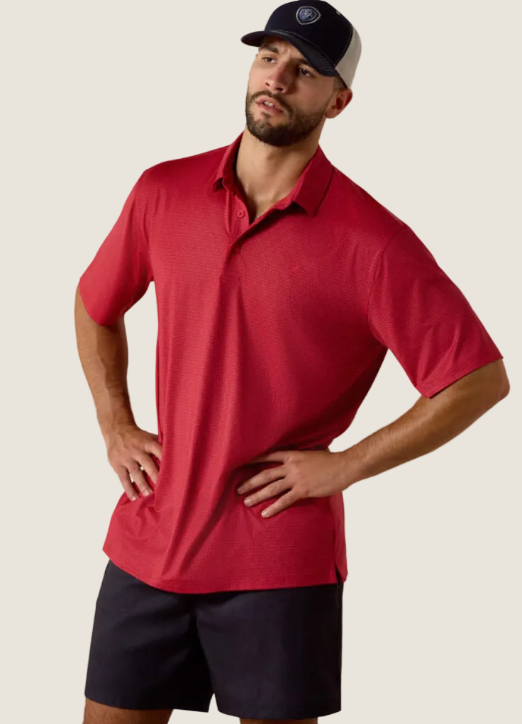 Ariat Men's 360 Airflow Polo Short Sleeve