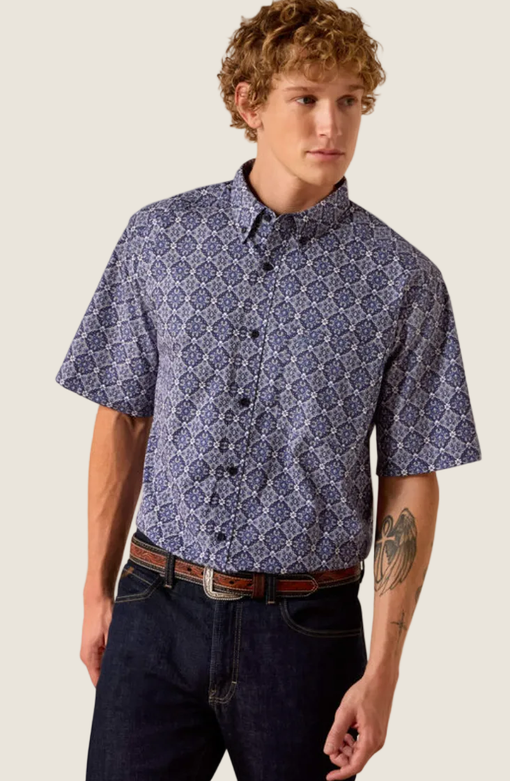 Ariat Men's Bill Classic Fit Short Sleeve Shirt