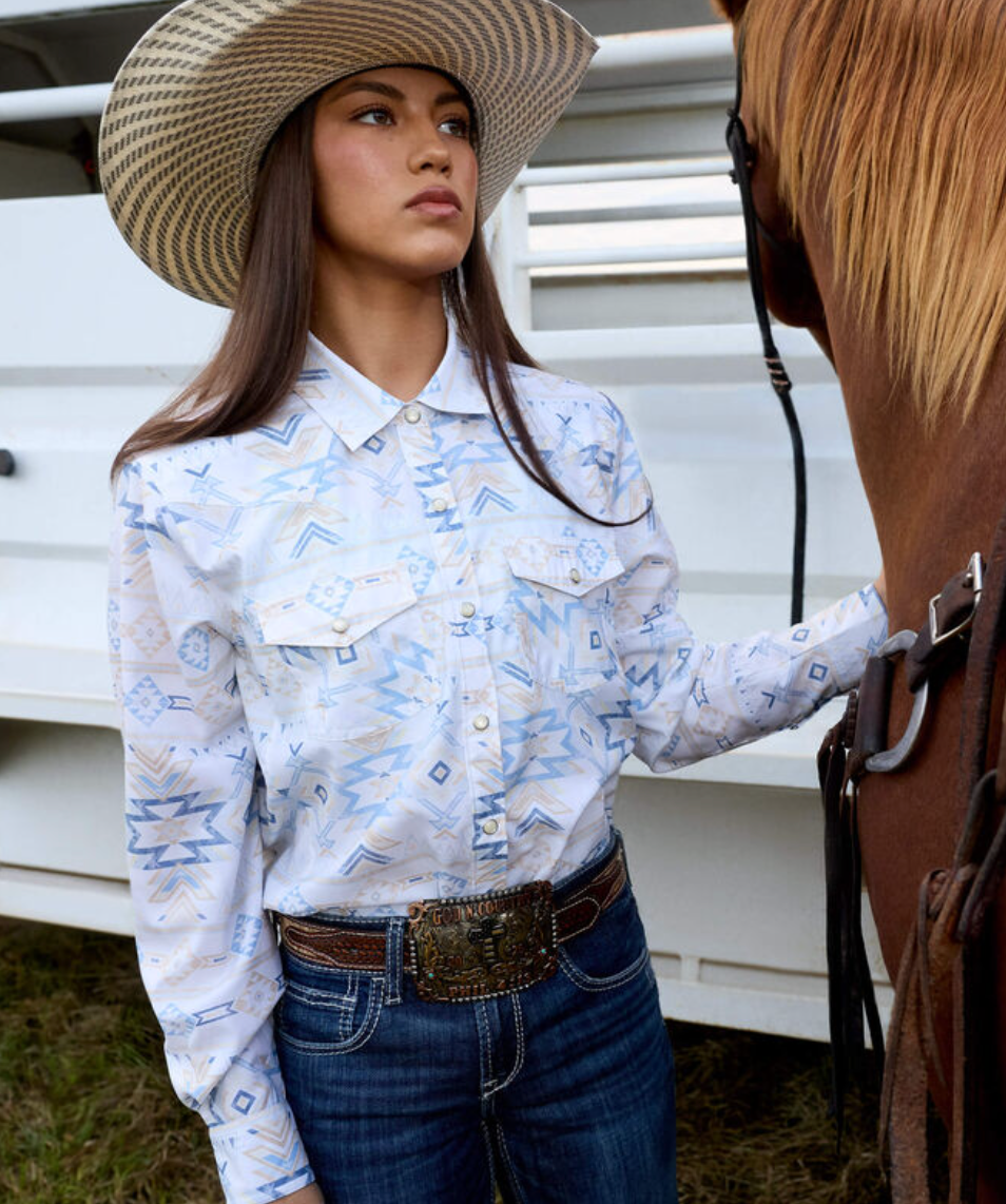 ARIAT Women's Western VentTEK Long-sleeve Shirt