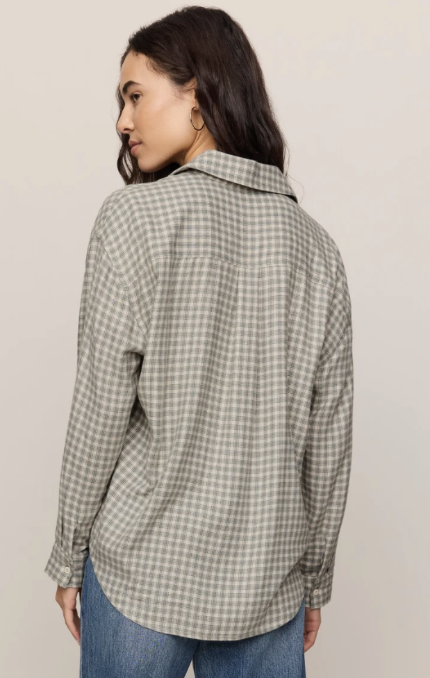 Z Supply River Plaid Button Up Shirt