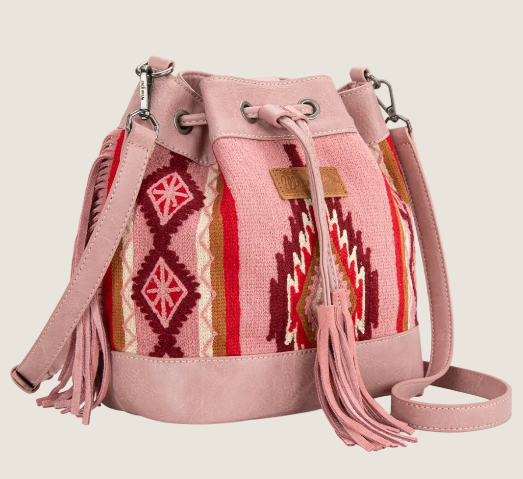 Wrangler Hobo Aztec Bucket Purse
