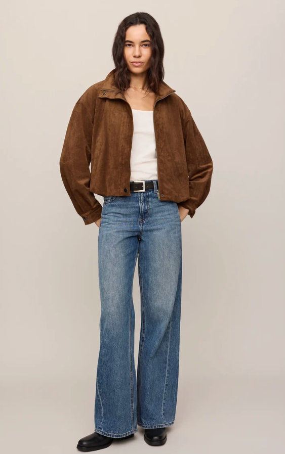 Z Supply Corin Bubble Hem Jacket