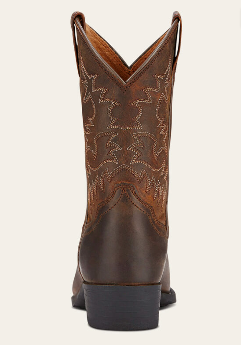 Ariat Youth Heritage R Toe Western Boot