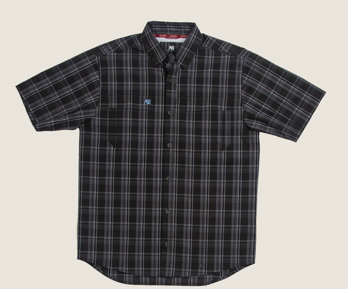 AG-Gear Men's Haybaler Plaid Button Down Shirt