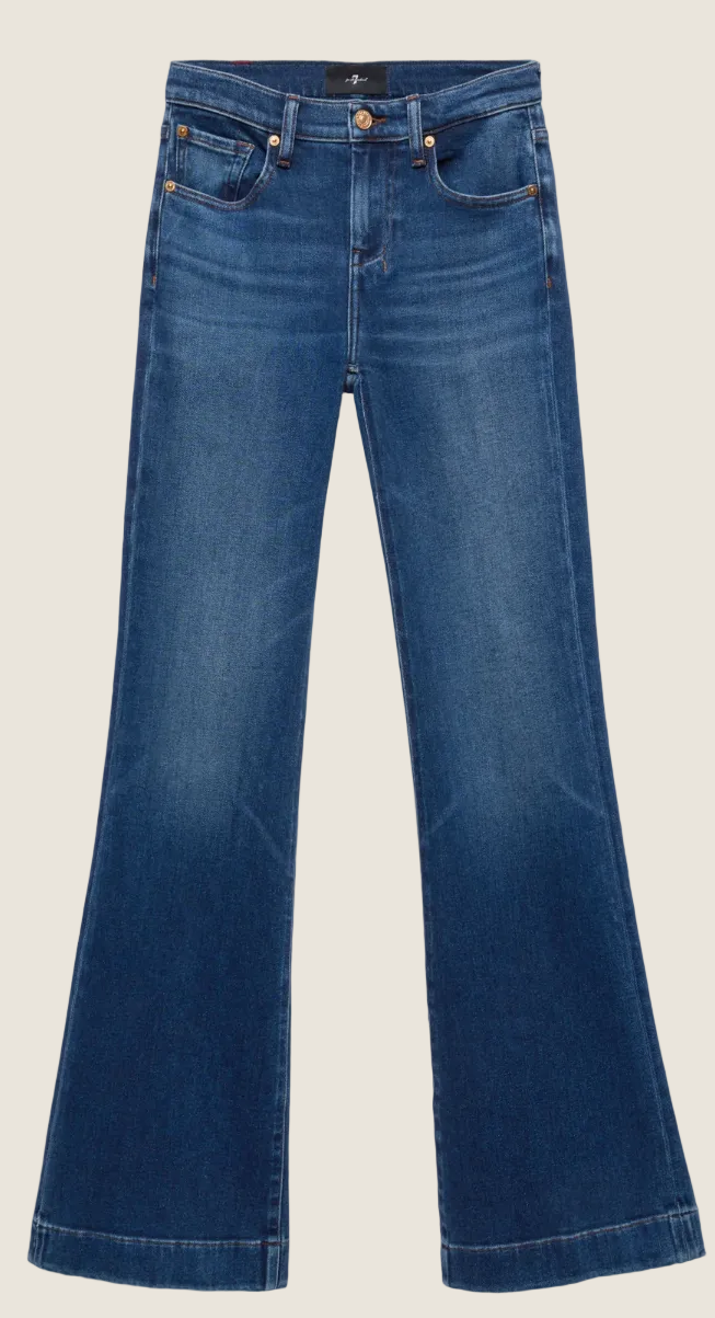 7 For All Mankind Jeans Modern Dojo Slim Illusions Blueleaf 34"