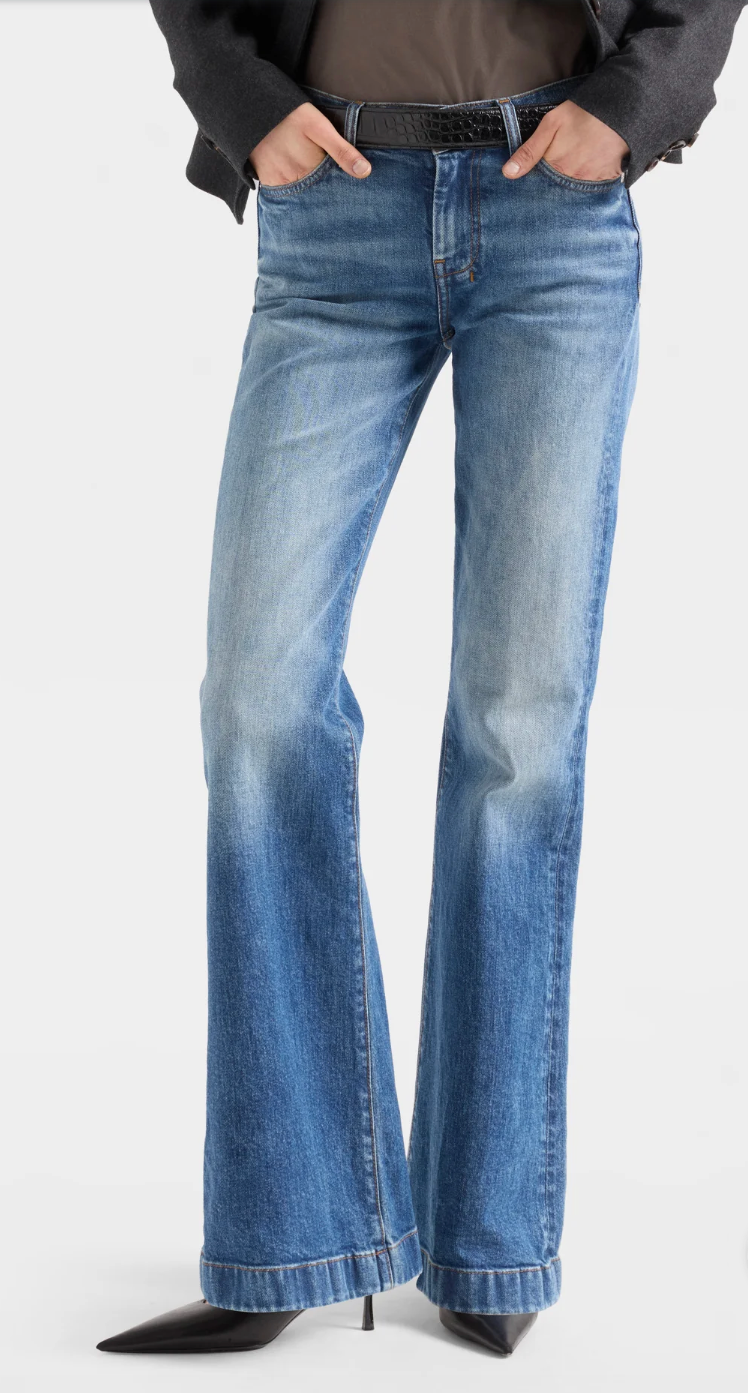 7 For All Mankind Jeans Modern Dojo Slim Illusions Bluefern 34"