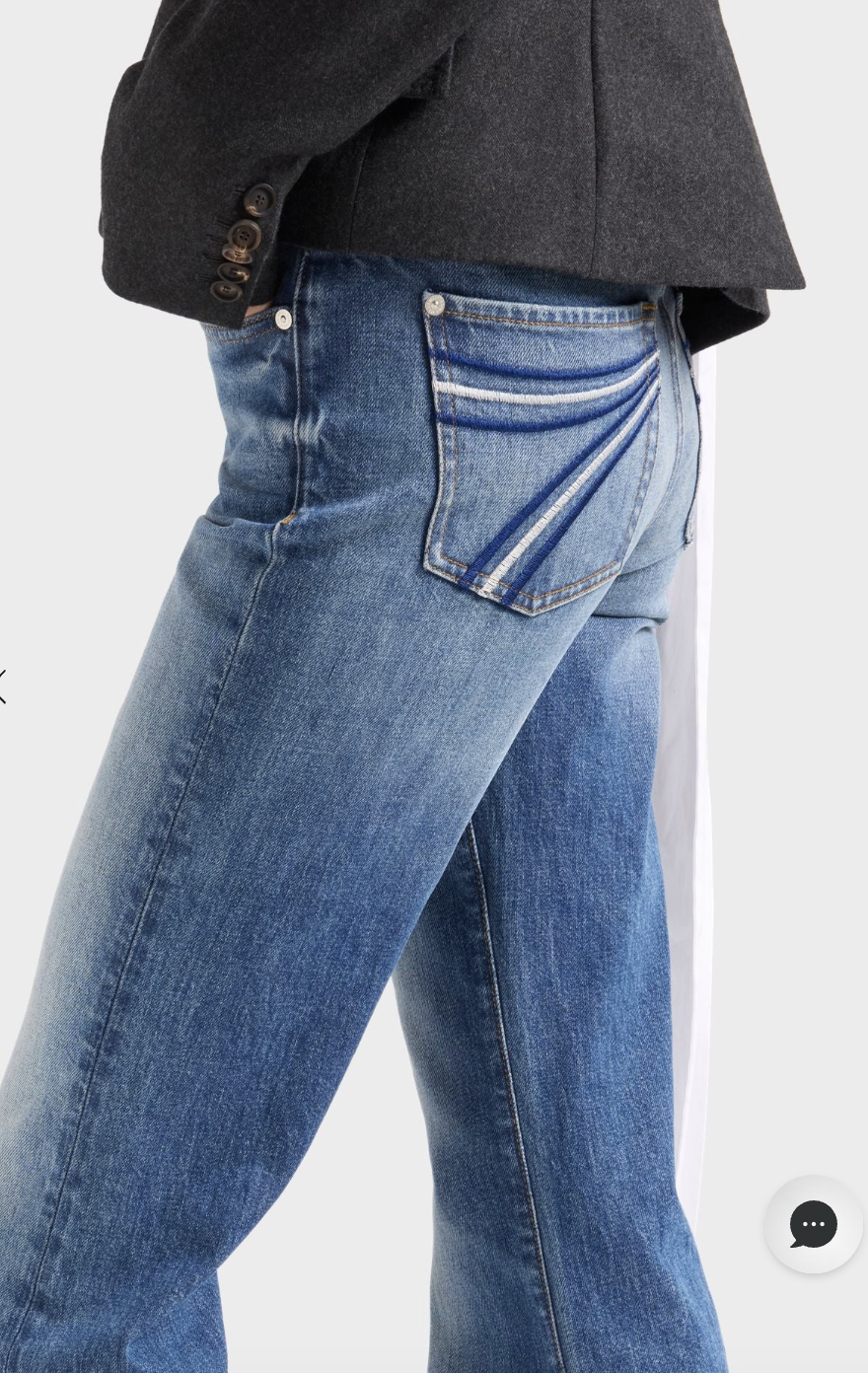 7 For All Mankind Jeans Modern Dojo Slim Illusions Bluefern 34"