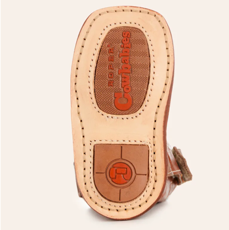 Roper Infant Brahma Bull Brown Cowboy Boots