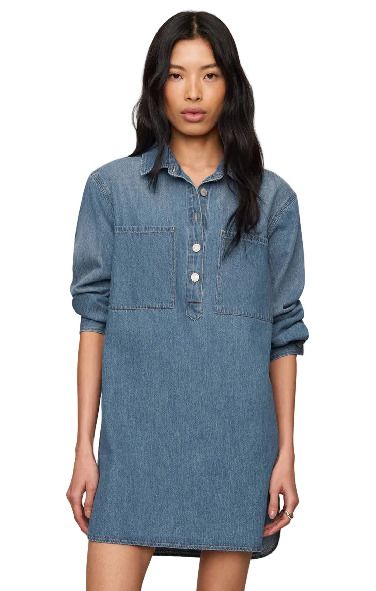 Z Supply Lucie Denim Shirt Dress Dreamstate
