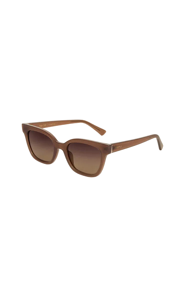 Z Supply High Tide Taupe - Gradient Polarized Sunglasses