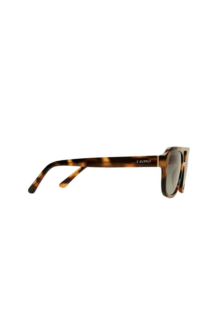 Z Supply After Hour Dark Tort- Gradient Polarized Sunglasses