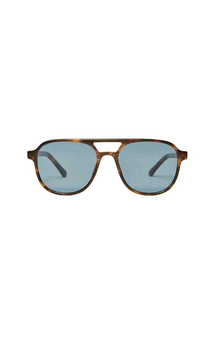 Z Supply Tourist Tort-Blue Polarized Sunglasses