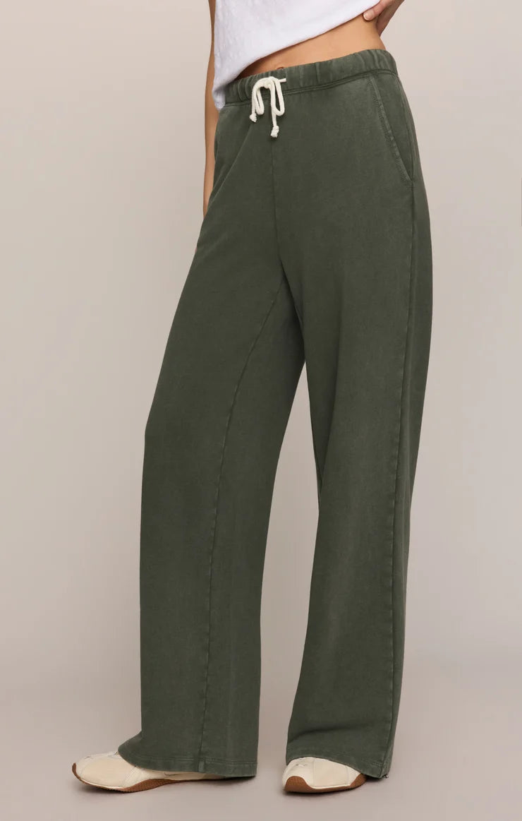 Z Supply Hunter Knit Pant Classic Olive