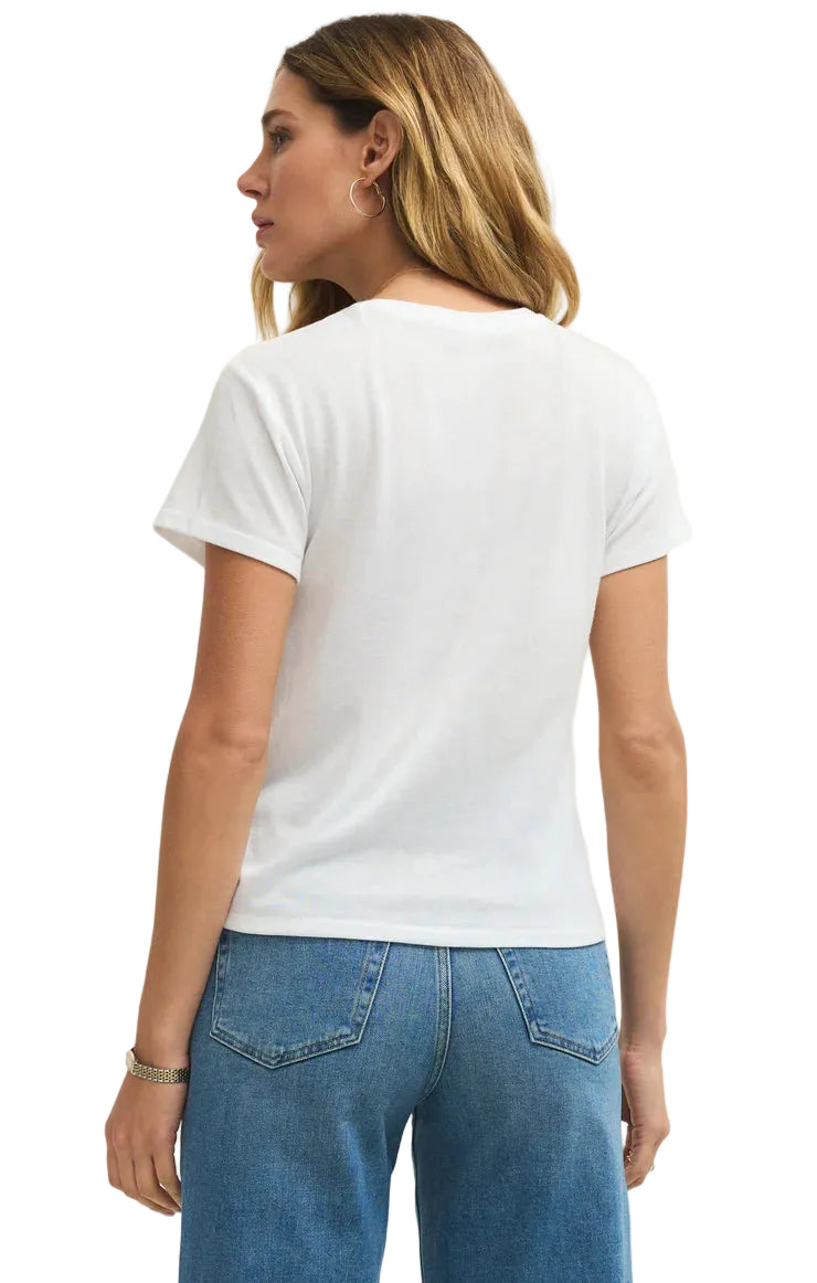 Z Supply White Tourist Tee