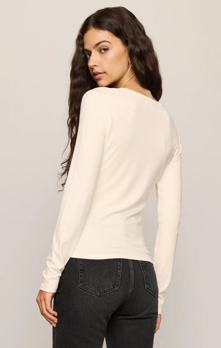 Z Supply Second Skin Crew Sandstone