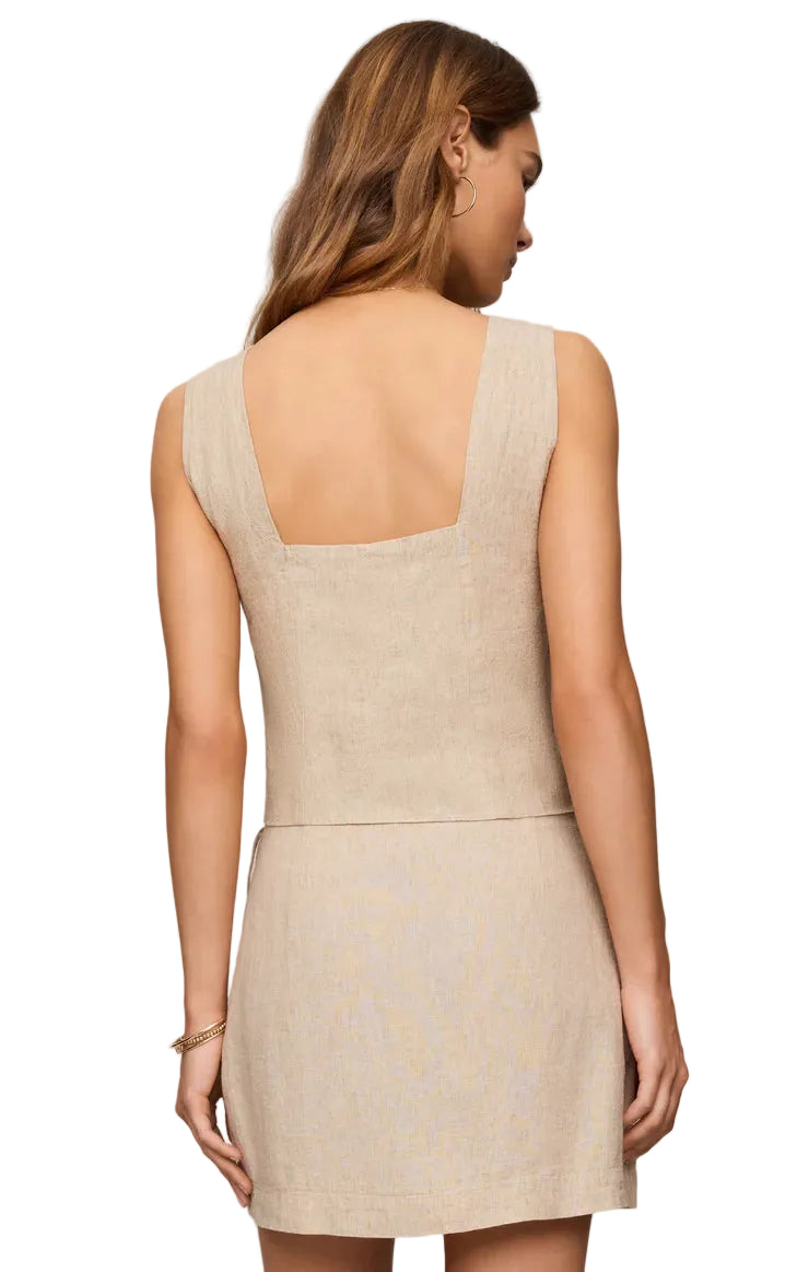 Z Supply Magnolia Linen Top Flex