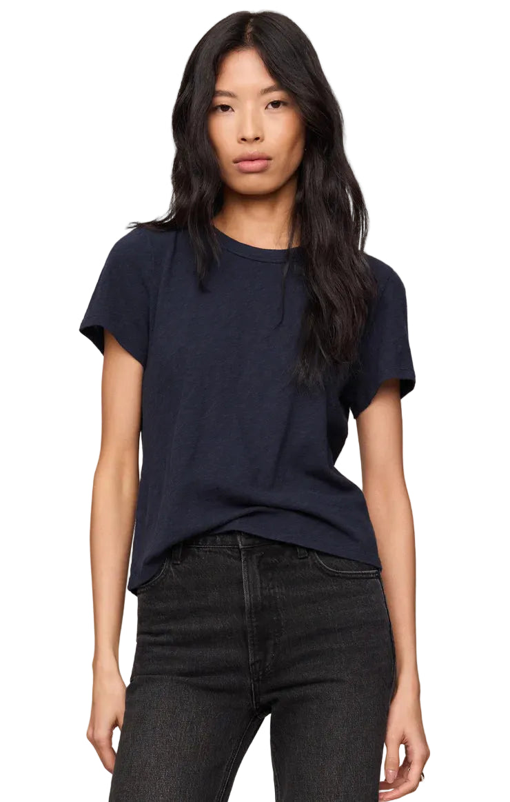 Junie Slub Tee Shirt Eclipse