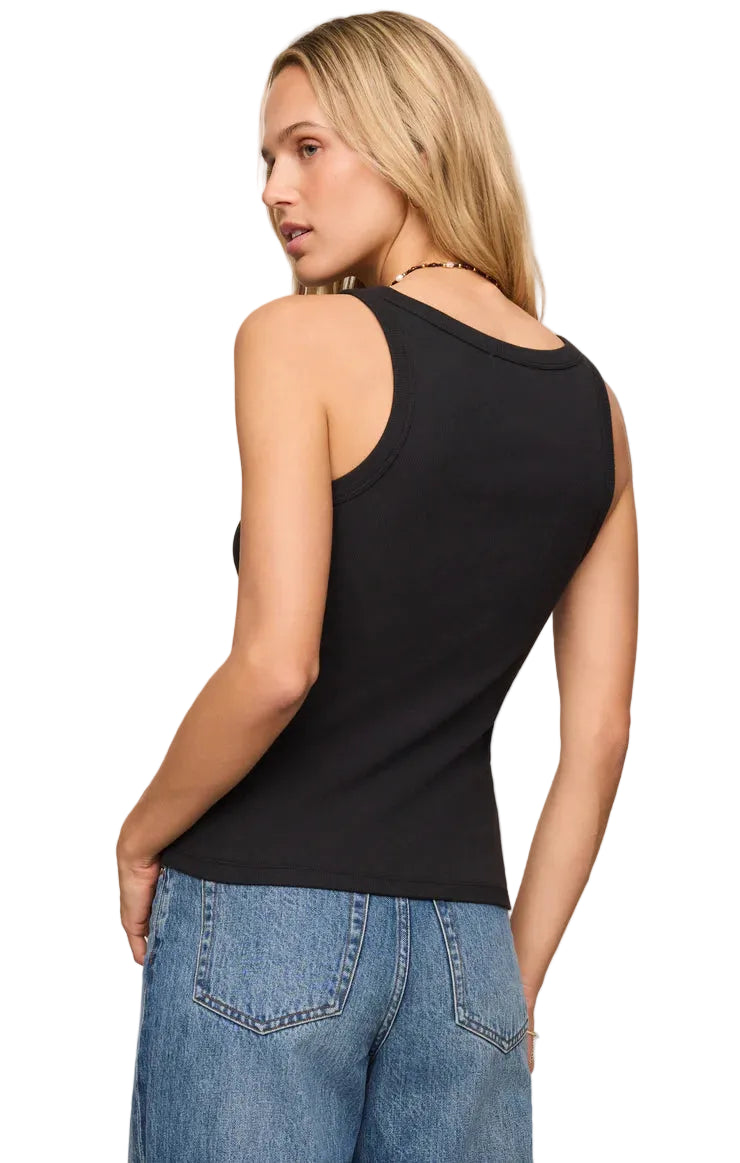 Z Supply Rowe Scoop Tank Black