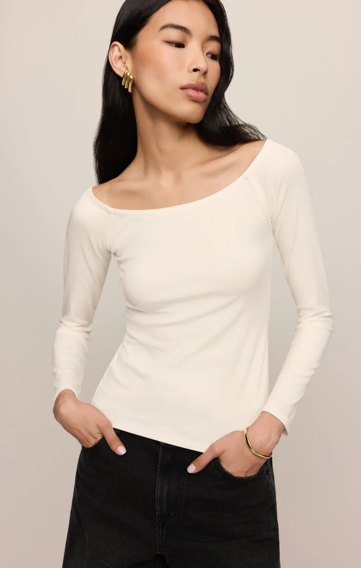 Z Supply Sabrina Top Sandstone