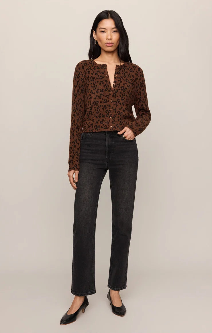 Z Supply Medina Leopard Cardigan