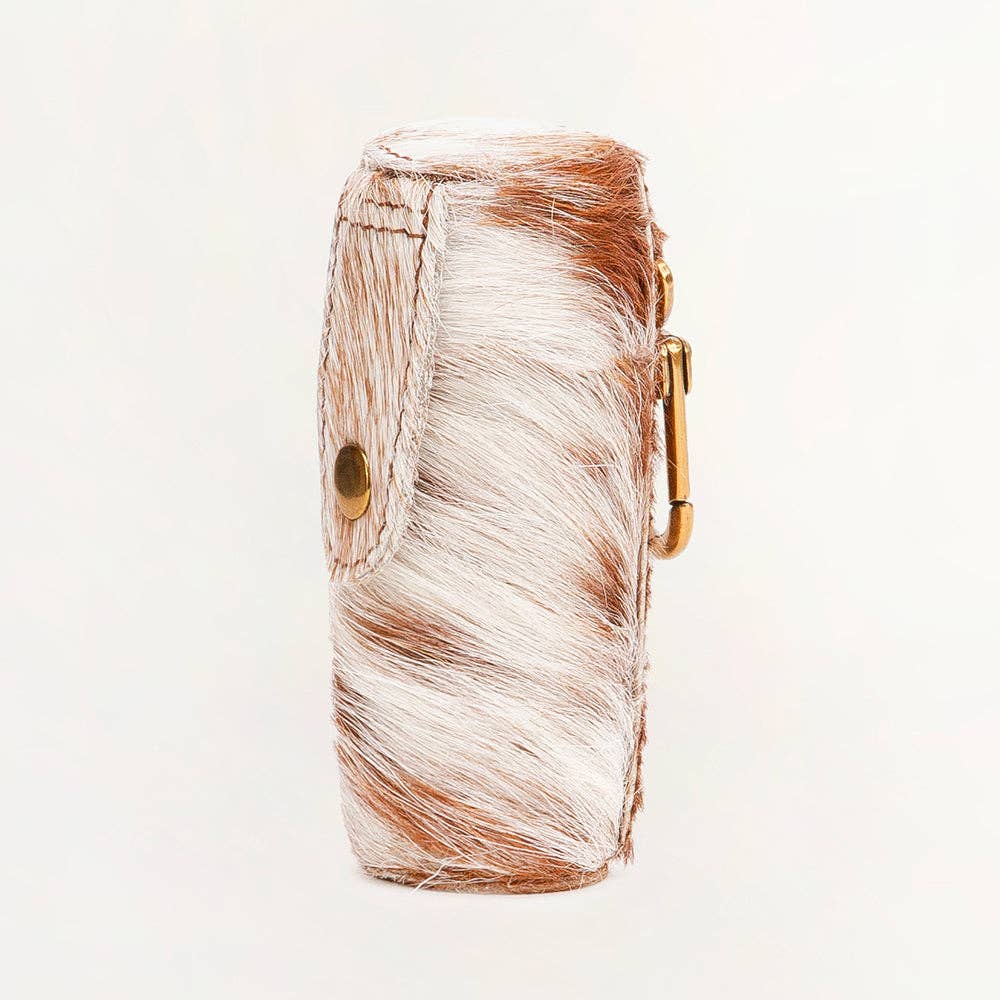 Myra Loyal West Painted Pony Lipstick Case Brown And White