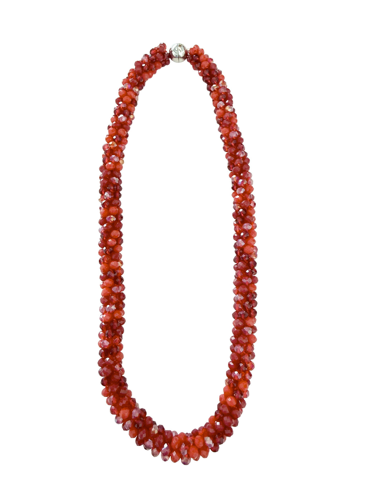 Gemelli Reba Beaded Necklace - Red Multi