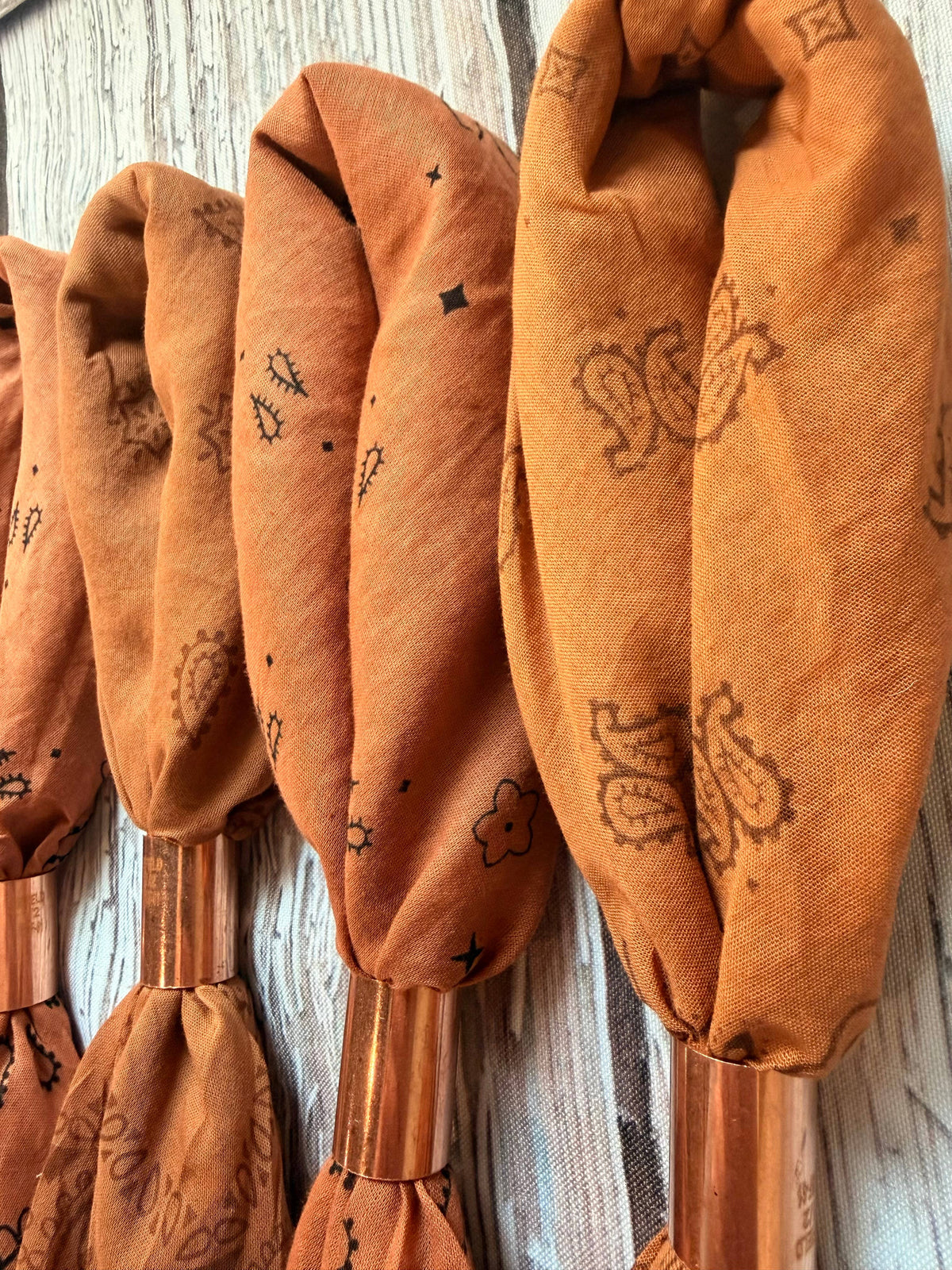 Bandana Burnt Orange Bandanas 