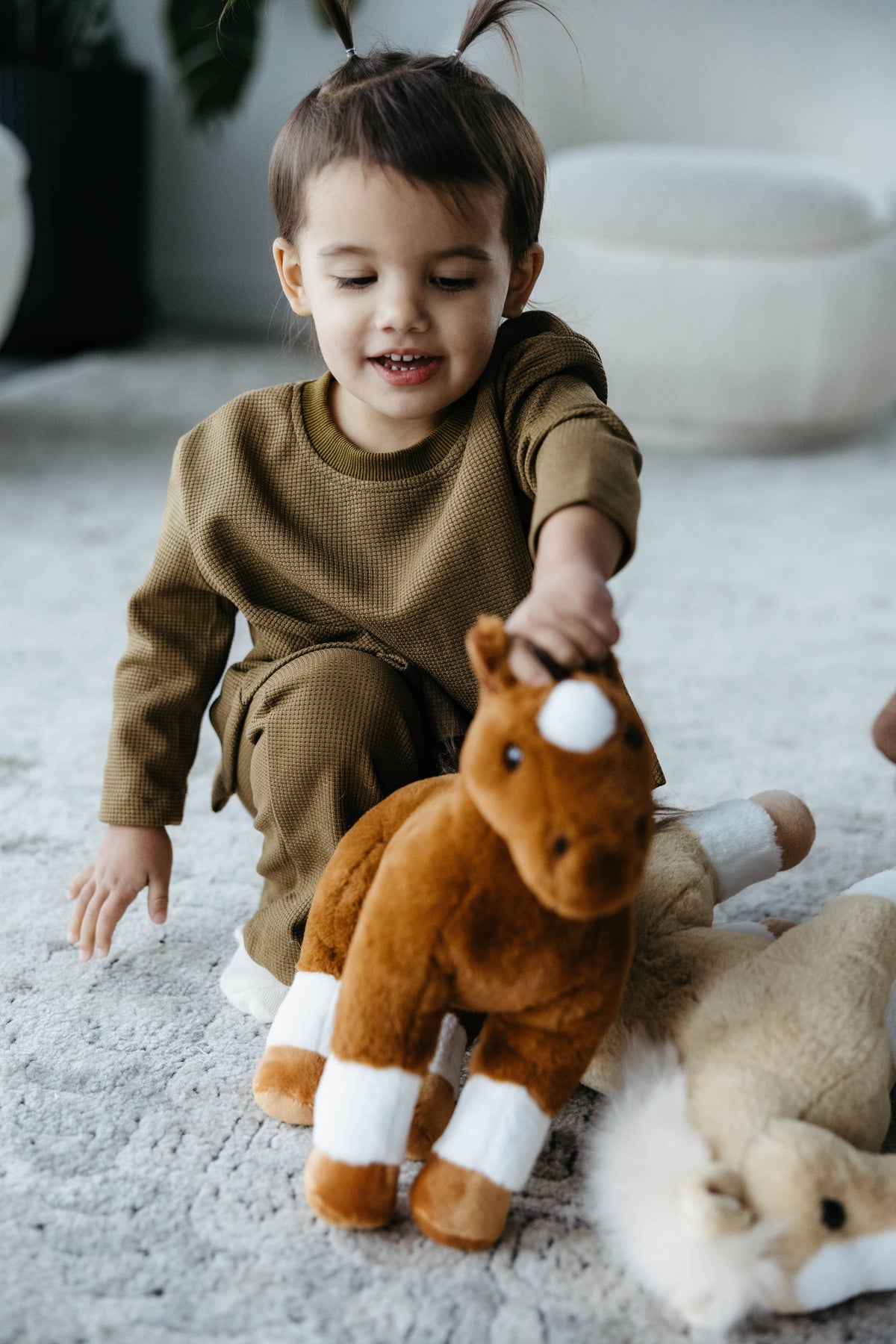 Zoologee 12" (30cm) Standing Chestnut Horse Farm/Barnyard Animal